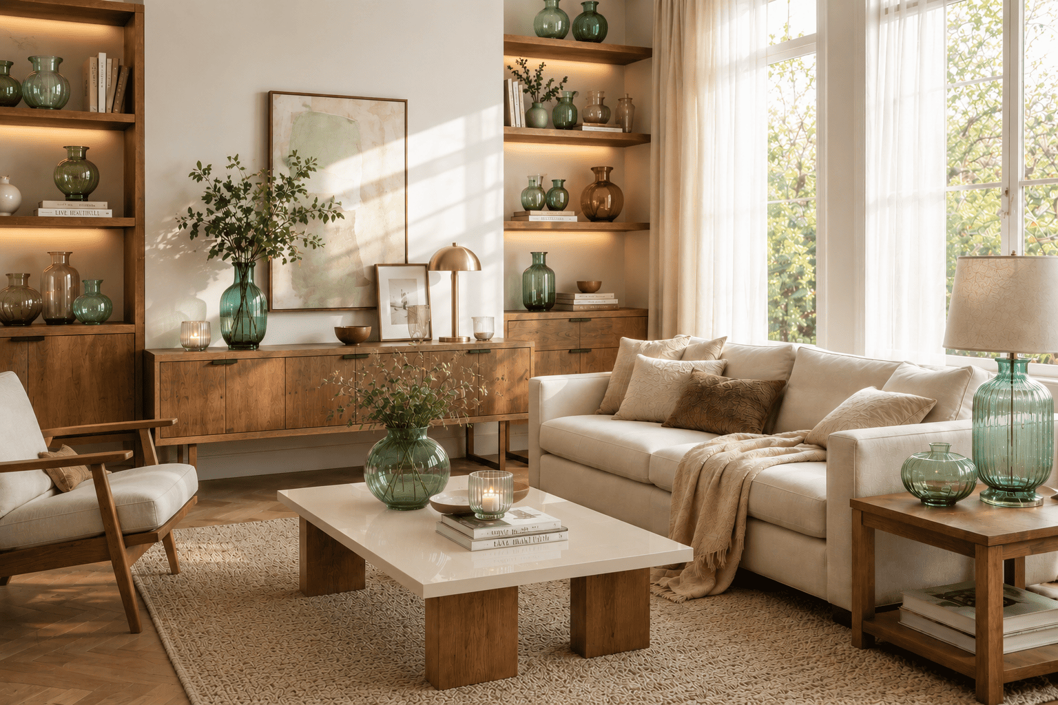 STYLISH LIVING ROOM